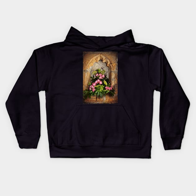 Church Bouquet Kids Hoodie by AlexaZari